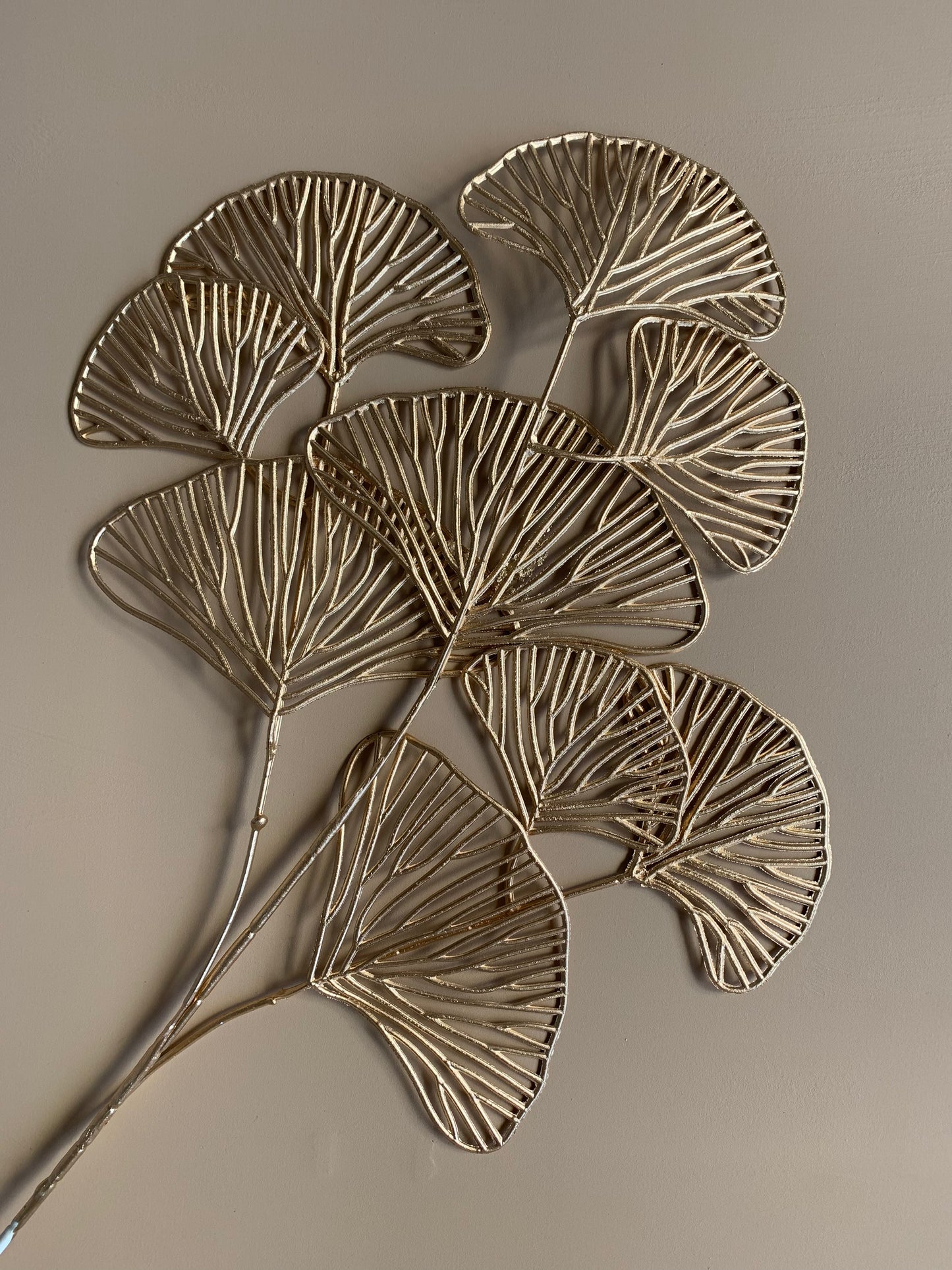 Faux Ginkgo Leaf