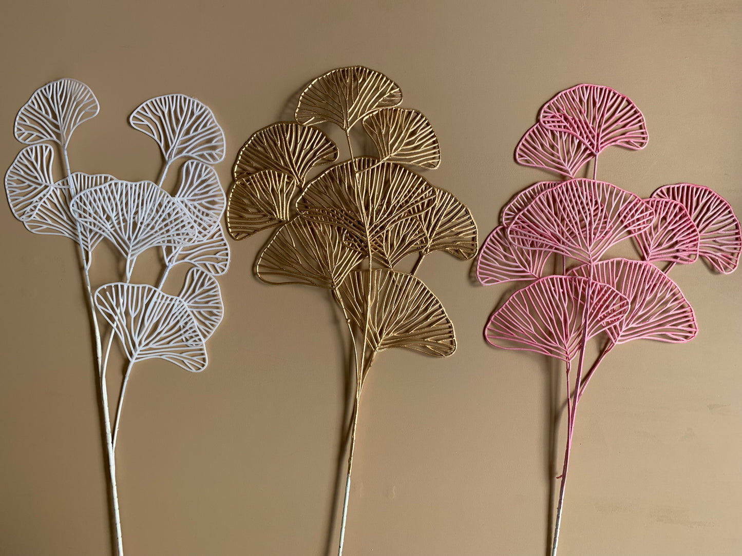 Faux Ginkgo Leaf