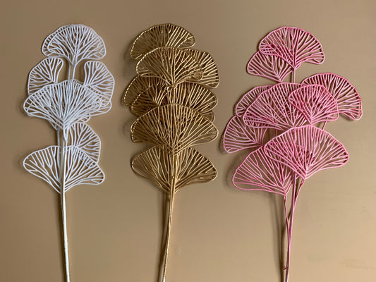 Faux Ginkgo Leaf